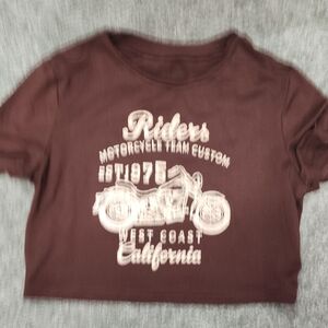 Womans Shein Crop Tshirt